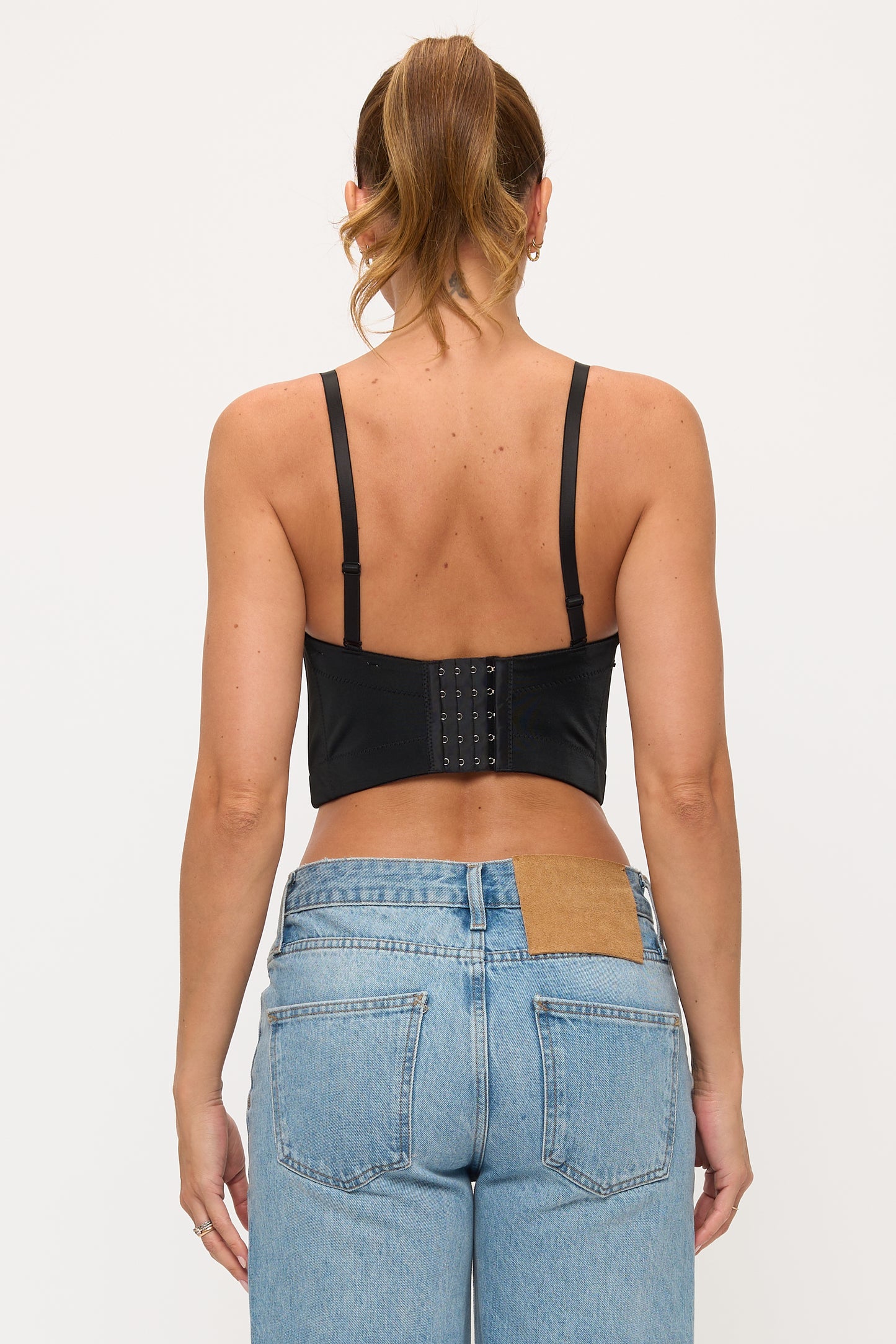 Romantic Blossom 3D Floral Corset Top