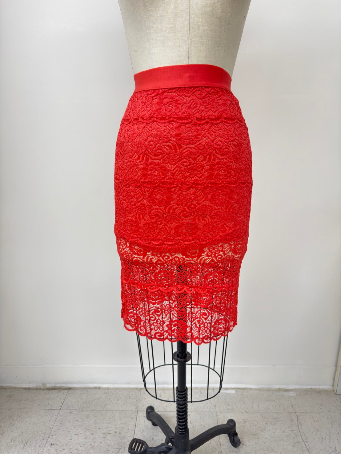 LACE LONG SKIRT