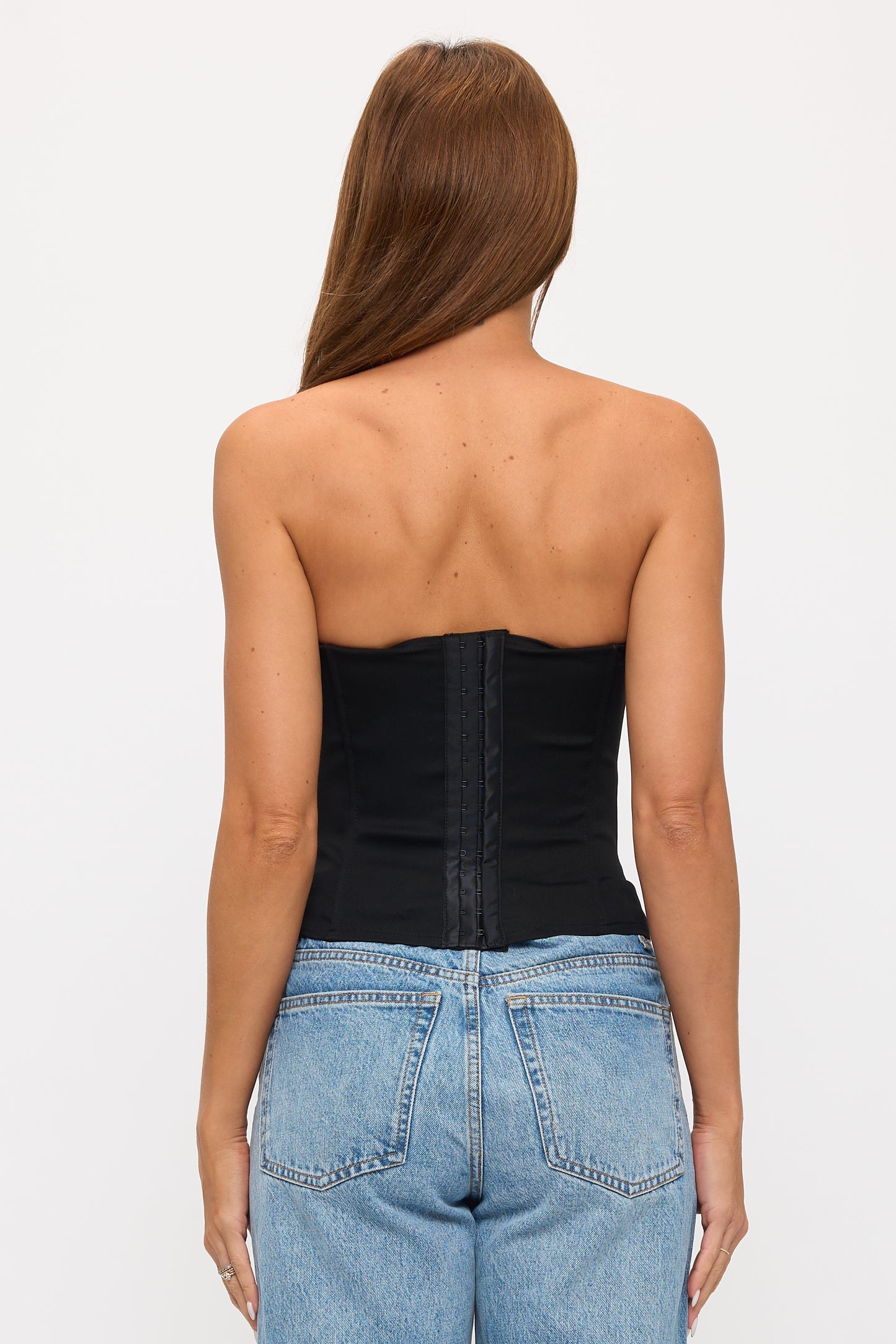 Structured Bustier with Unique Collar Detail