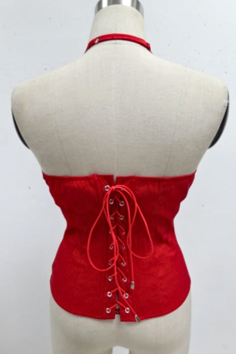 SIDE THROUGH STUD CORSET