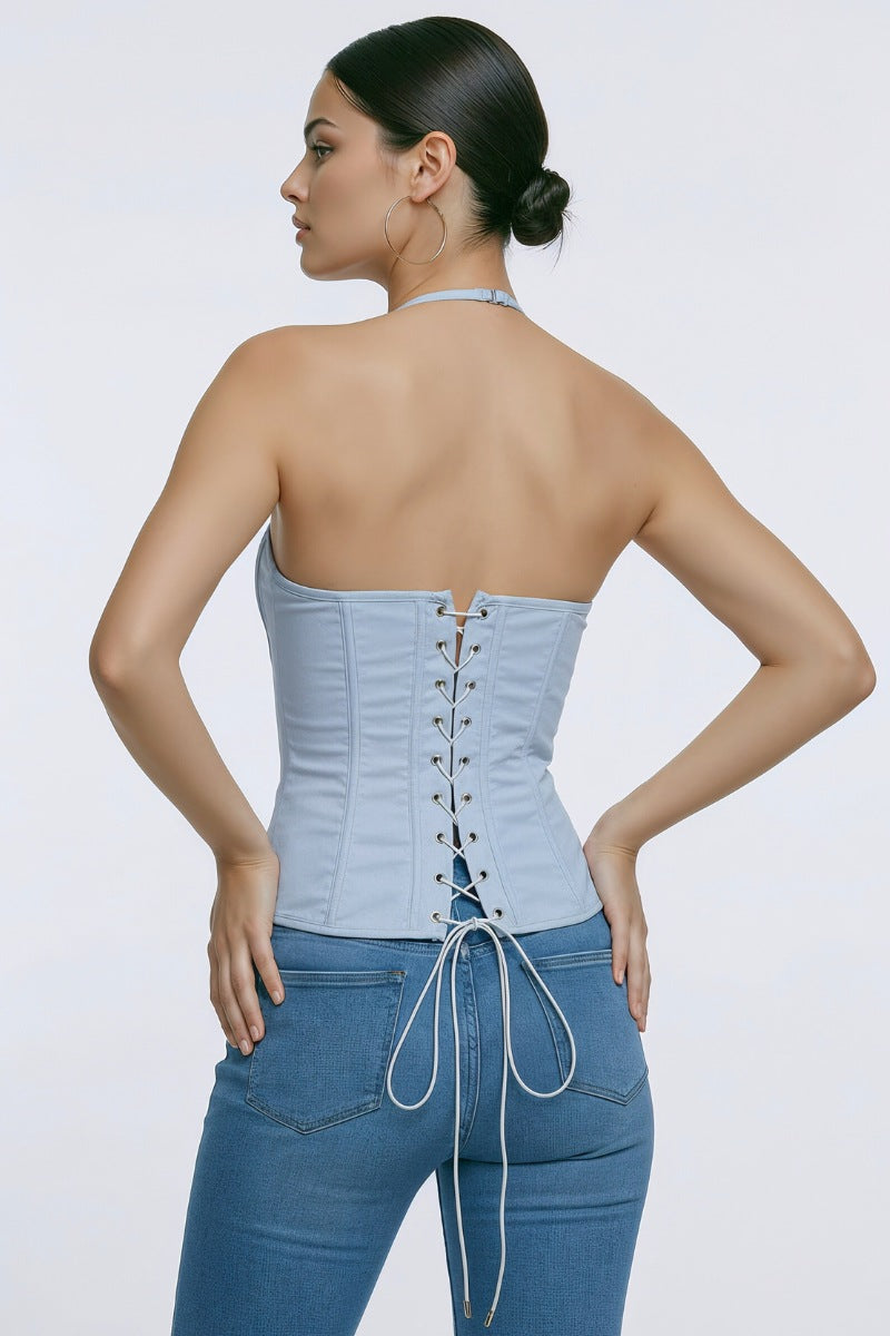 SOLID BONING CORSET SENCILLO TOP