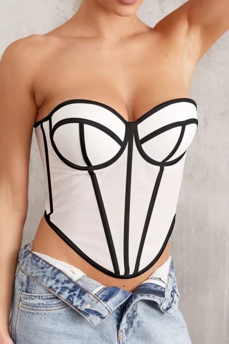 Curvy Fit Mesh Corset