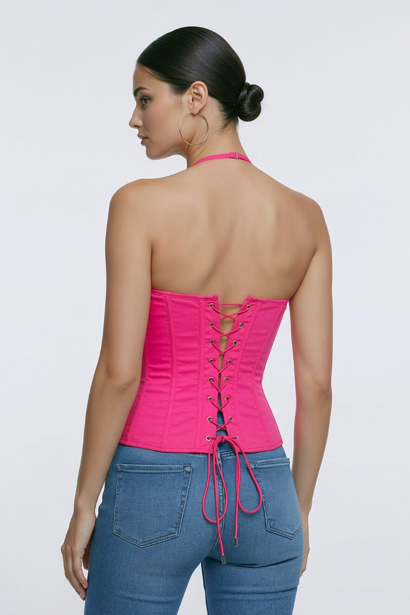 SOLID BONING CORSET SENCILLO TOP
