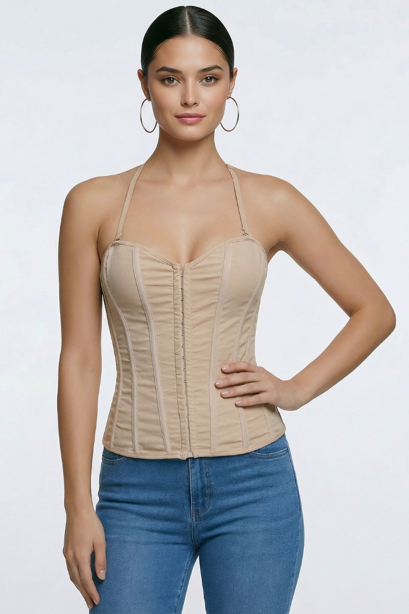 SOLID BONING CORSET SENCILLO TOP