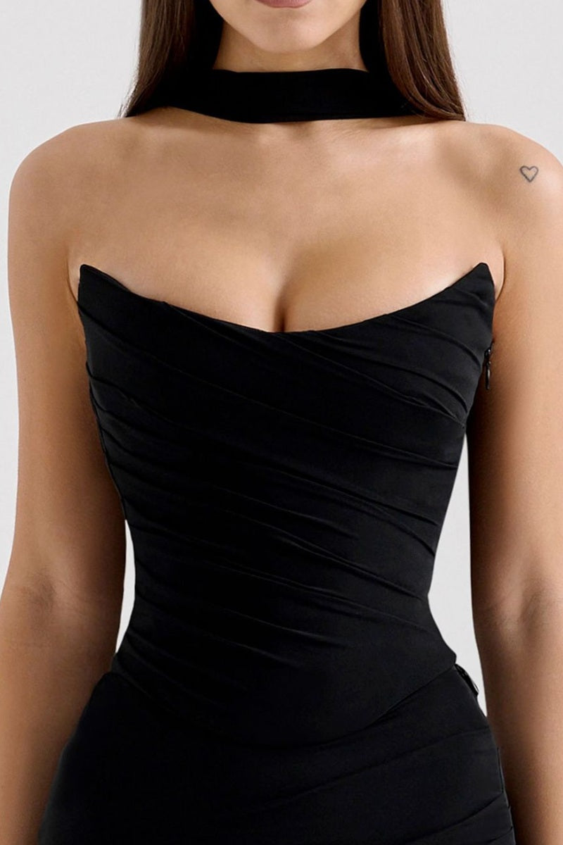 Glamour 3-Piece Evening Dress Ensemble