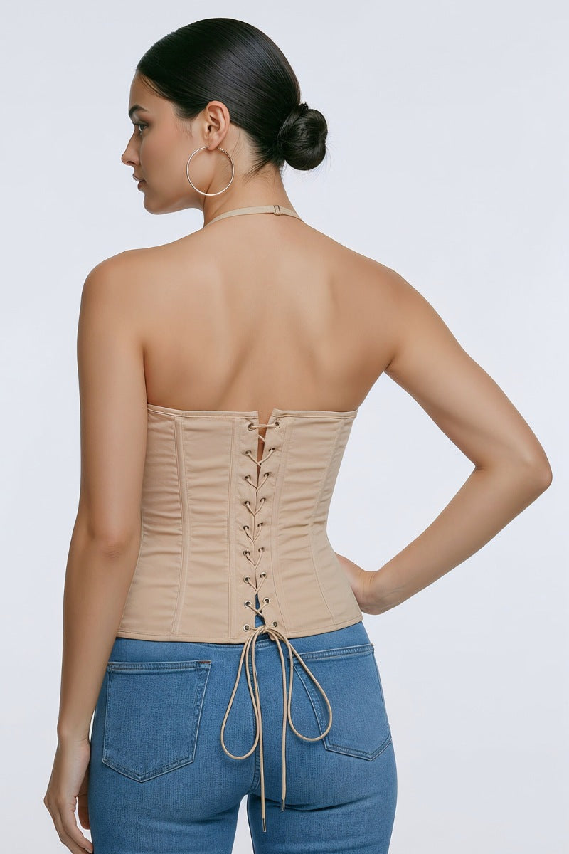 SOLID BONING CORSET SENCILLO TOP