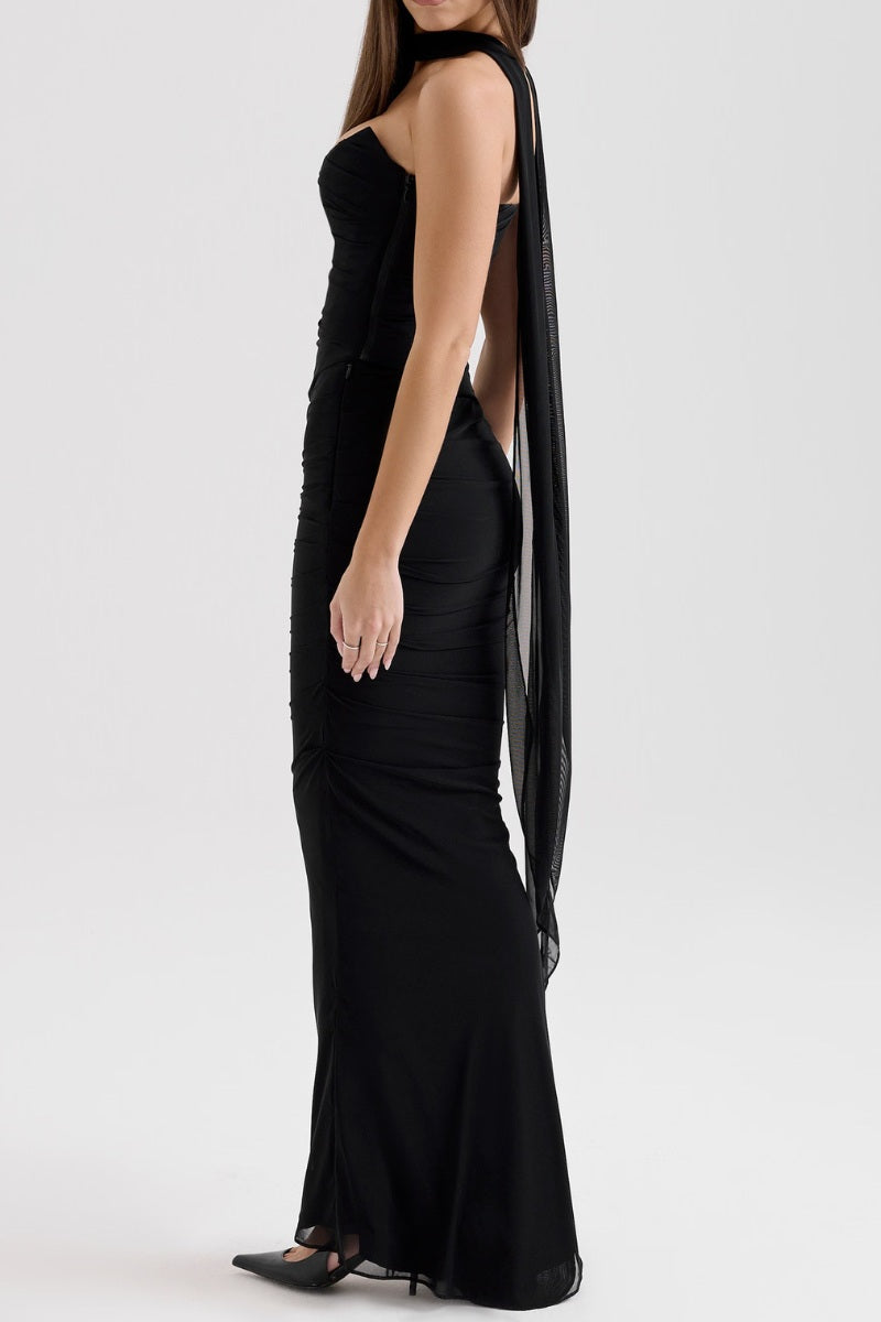 Glamour 3-Piece Evening Dress Ensemble