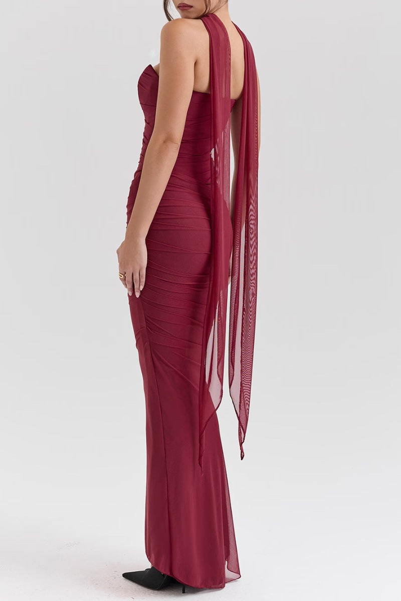 Glamour 3-Piece Evening Dress Ensemble