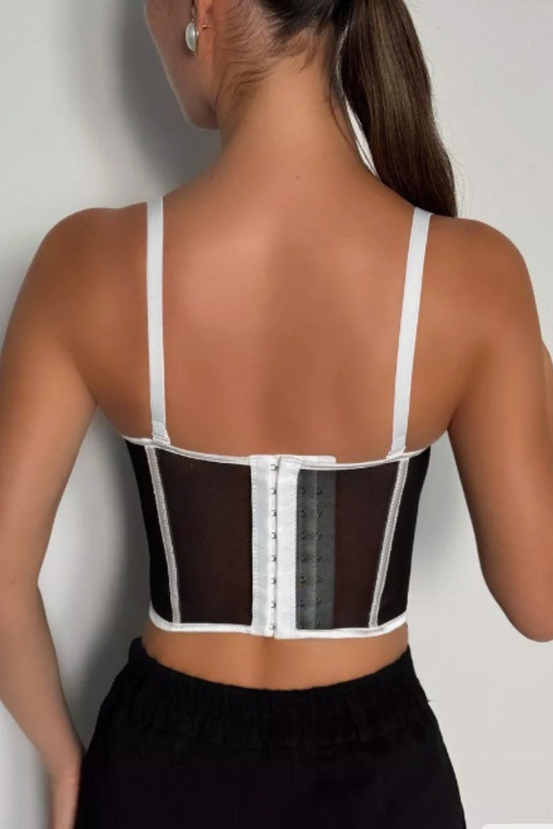 Curvy Fit Mesh Corset