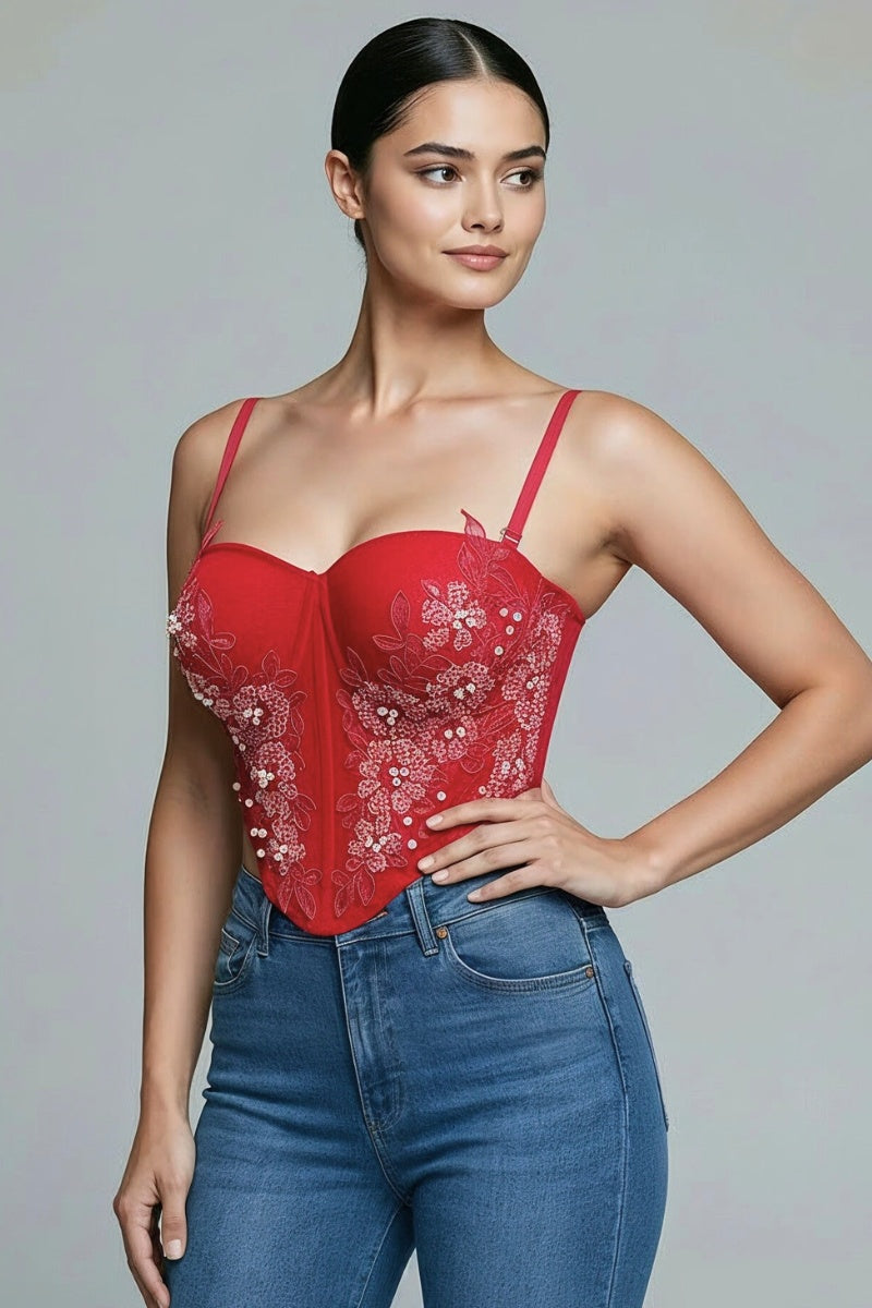 Elevated Bustier Top