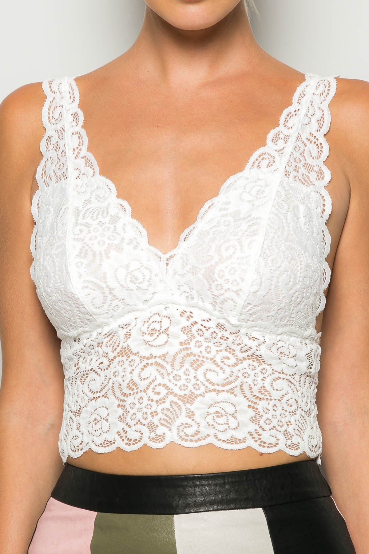 LACE BRALETTE TOP