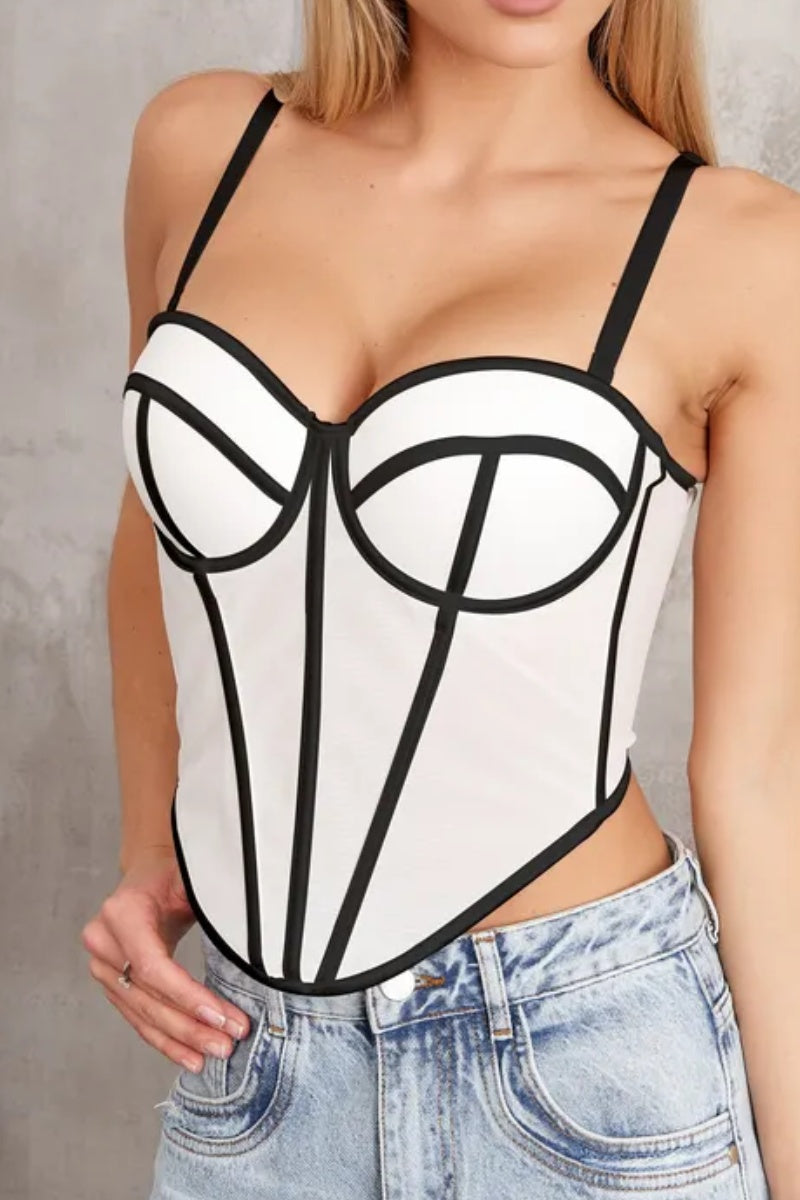 Curvy Fit Mesh Corset