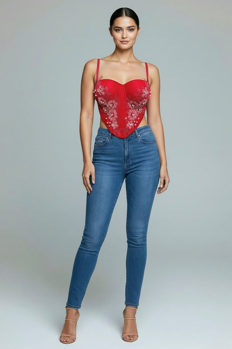 Elevated Bustier Top