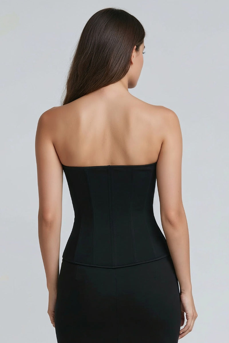 Gothic Buckle Corset Top