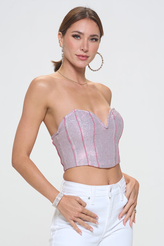 EIBA Corsets for women, corsets for women, sexy plain white shoulder-free  bustier corset top made of satin with long sleeves for lacing, without  bones, full breast push-up corset shapewear : : Fashion