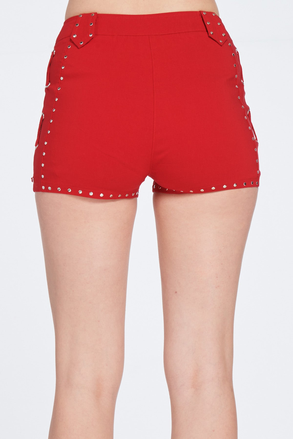 STUD DETAIL PLUS SHORTS