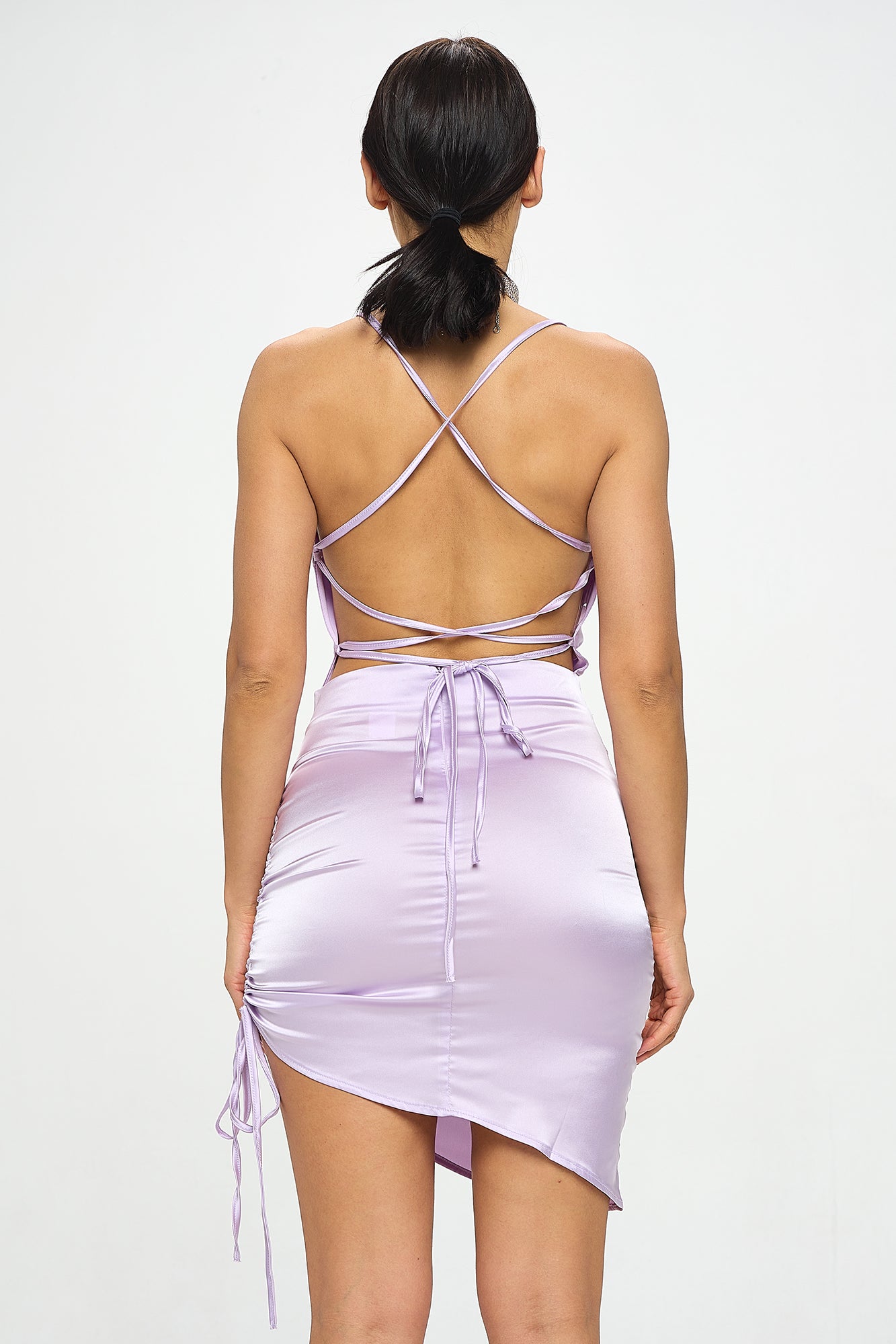 drawstring ruched satin dress Molinda Strapless Ruched Drawstring Maxi Dress Blue